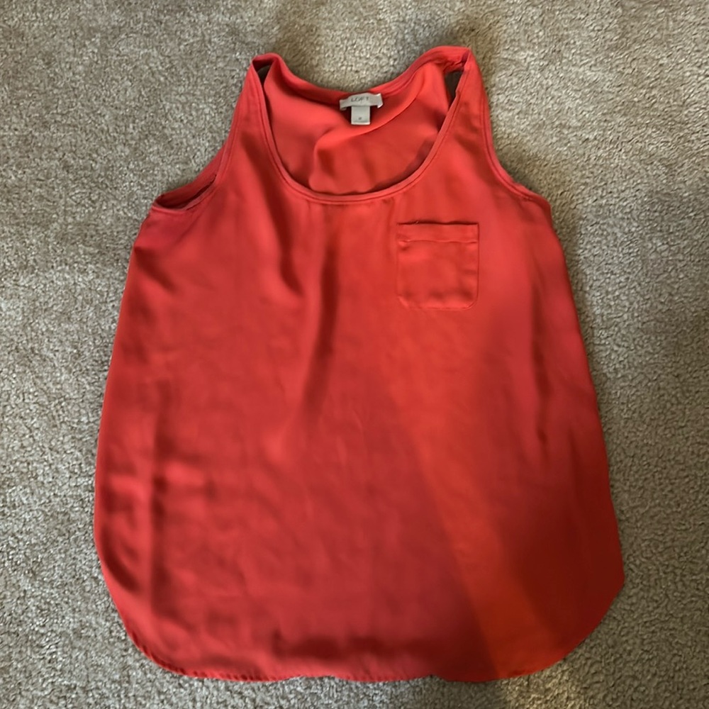LOFT Sheer Tank Top | Women’s M